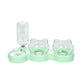 🔥2026 Hot Sale 50% OFF✨⚡ 50K+ SOLD! 🎁2-in-1 Ergonomic Elevated Tilted Pet Bowl