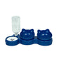 🔥2026 Hot Sale 50% OFF✨⚡ 50K+ SOLD! 🎁2-in-1 Ergonomic Elevated Tilted Pet Bowl