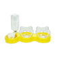 🔥2026 Hot Sale 50% OFF✨⚡ 50K+ SOLD! 🎁2-in-1 Ergonomic Elevated Tilted Pet Bowl