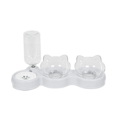 🔥2026 Hot Sale 50% OFF✨⚡ 50K+ SOLD! 🎁2-in-1 Ergonomic Elevated Tilted Pet Bowl