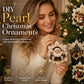 🎄✨ DIY Pearl Christmas Ornament Kit – Sparkling 5D Diamond Painting Hanging Decorations
