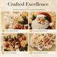 🎄✨ DIY Pearl Christmas Ornament Kit – Sparkling 5D Diamond Painting Hanging Decorations