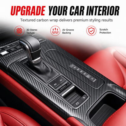 3D/6D Carbon Fiber Interior Trim Film