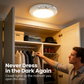 🔥Up to 70% OFF Today💡3-Mode Motion Sensor Ceiling Light – Rechargeable, Magnetic, Wireless