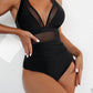 💥Last Day Special Sale 49% OFF💃Women's Mesh Ruched One-piece Swimsuit